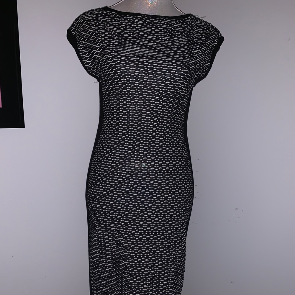 Max Studio Brand New w Tags Dress Black & White